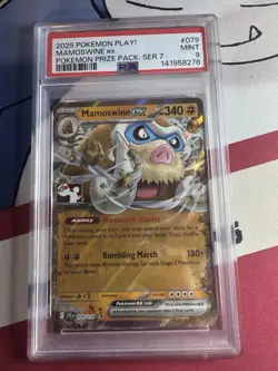 Mamoswine ex 079/159 Prize Pack Series Cards Holo - Image 1