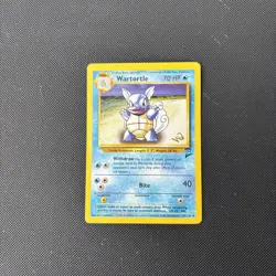 Pokemon Card WOTC Gold Stamp W Promo Wartortle Base Set 2 63/130 WOTC - Image 2