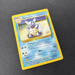 Pokemon Card WOTC Gold Stamp W Promo Wartortle Base Set 2 63/130 WOTC - Image 4