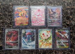 Pokemon TCG - Ascended Heroes LOT of 7 Cards - Illustration Rare+MAR+EX - NM - Image 1