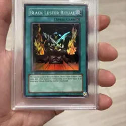 BRG8 PSA8 Yugioh SYE-024 Black Luster Soldier Black Luster Ritual Ultra 1st Set - Image 5