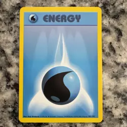 Water Energy 102/102 1999-2000 4th Print Base Set Pokemon Card TCG WOTC Vintage - Image 1
