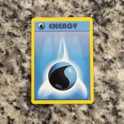 Water Energy 102/102 1999-2000 4th Print Base Set Pokemon Card TCG WOTC Vintage - Image 2