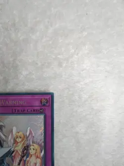 RA02-EN078 Solemn Warning : Secret Rare 1st Edition YuGiOh Card - Image 3