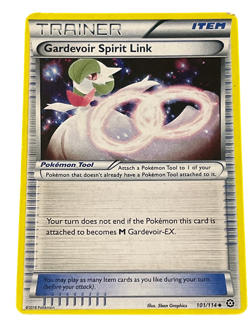 2016 Pokemon TCG Gardevoir Spirit Link 101/114 Trainer Item Card (English) - Image 1