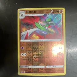 Gallade Rare Reverse Holo Fighting SWSH: Chilling Reign Pokemon TCG Card 081/198 - Image 1