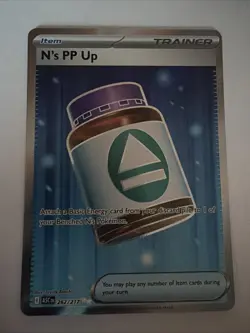 Pokemon TCG N’s PP Up 262/217 - Ascended Heroes Double Rare NM Card - Image 1