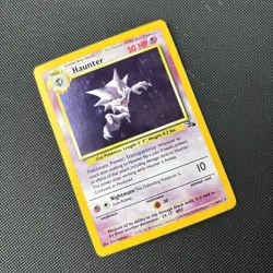 Pokemon Card Fossil Set Holo Haunter 6/62 WOTC - Image 4
