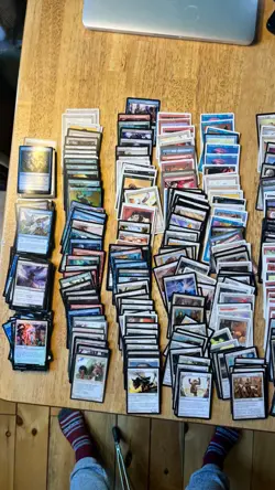 400 Magic the Gathering MTG TCG mixed card lot - Image 1