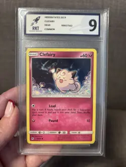 Bundle 3 Clefairy Pokemon Card Slabs Bundle RKT Graded - Image 3