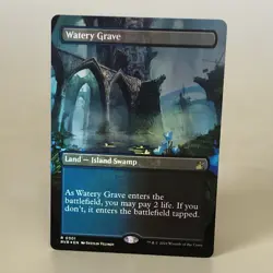 MTG Watery Grave - Borderless Foil - RVR NM - Image 1