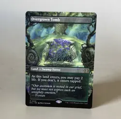 MTG Overgrown Tomb - Borderless - ECL NM - Image 1