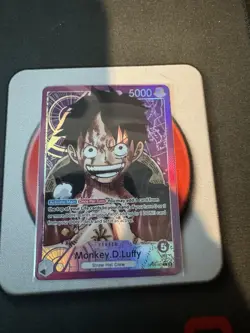 Monkey.D.Luffy (060) (Alternate Art) [OP05 - OP05-060] - NM [Foil] TCG One Piece - Image 1