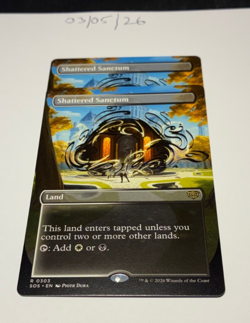 Magic the Gathering MTG Shattered Sanctum x2 Rare Borderless Cards NM/M 2 of 2 - Image 1