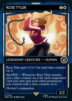 1 x Rose Tyler - Showcase - Universes Beyond: Doctor Who - NM-Mint - MTG edh - Image 1