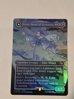 Venat, Heart of Hydaelyn (Borderless) Final Fantasy Foil - Image 1