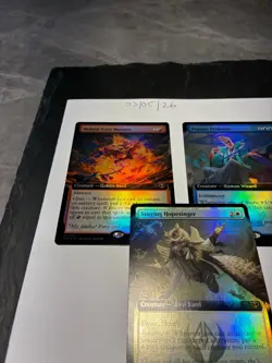 Magic the Gathering MTG Assorted x3 Rare Extended FOIL Cards NM/M Strixhaven 3/3 - Image 3