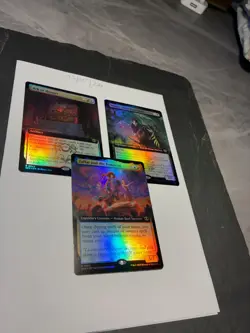Magic the Gathering MTG Assorted x3 Rare Extended FOIL Cards NM/M Strixhaven 2/3 - Image 5