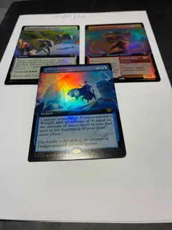 Magic the Gathering MTG Assorted x3 Rare Extended FOIL Cards NM/M Strixhaven 1/3 - Image 2