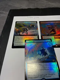 Magic the Gathering MTG Assorted x3 Rare Extended FOIL Cards NM/M Strixhaven 1/3 - Image 3