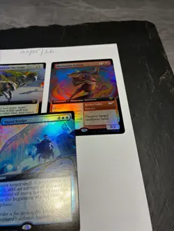Magic the Gathering MTG Assorted x3 Rare Extended FOIL Cards NM/M Strixhaven 1/3 - Image 4