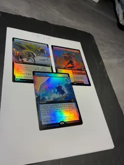 Magic the Gathering MTG Assorted x3 Rare Extended FOIL Cards NM/M Strixhaven 1/3 - Image 5