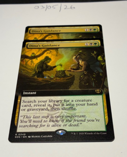 Magic the Gathering MTG Dina's Guidance x2 Rare Extended Cards NM/M Strixhaven - Image 1