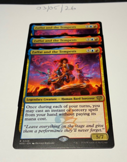 Magic the Gathering MTG Zaffai and the Tempests x3 Rare Cards NM/M Strixhaven - Image 1