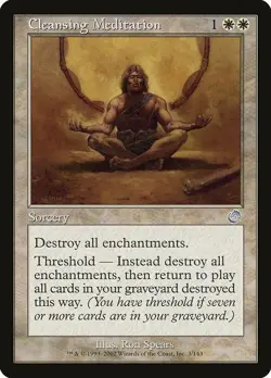 MTG - Cleansing Meditation / Meditation de nettoiement | Torment [FRA] - Image 1