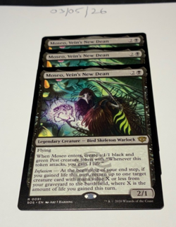 Magic the Gathering MTG Moseo, Vein's New Dean x3 Rare Cards NM/M Strixhaven - Image 1