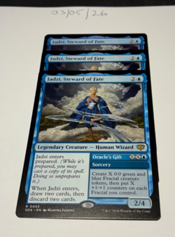 Magic the Gathering MTG Jadzi, Steward of Fate x3 Rare Cards NM/M Strixhaven - Image 1