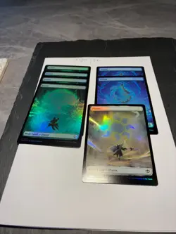 Magic the Gathering MTG Assorted Full Art x7 Land FOIL Cards NM/M Strixhaven - Image 1