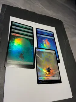 Magic the Gathering MTG Assorted Full Art x7 Land FOIL Cards NM/M Strixhaven - Image 5