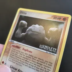 Pokemon Card - Ditto Geodude 62/113 EX Delta Species Reverse Holo - NM - Image 2