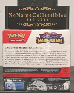 Pokemon TCG: Scarlet & Violet Twilight Masquerade Booster Box New & Sealed - Image 2