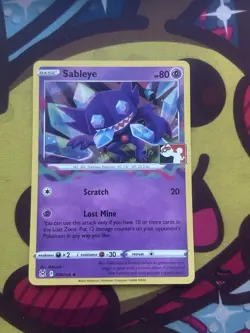 Pokemon Sableye 070/196 - Play! Prize pack - Holo Rare Cosmo - Image 1