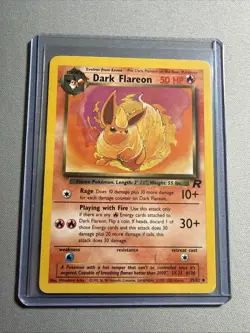 Pokemon Team Rocket Dark Flareon 35/82 - Image 1