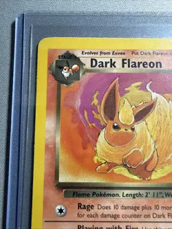 Pokemon Team Rocket Dark Flareon 35/82 - Image 2