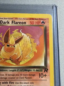 Pokemon Team Rocket Dark Flareon 35/82 - Image 3