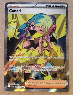 Pokemon TCG Canari 257/217 Full Art Trainer Secret Ascended Heroes Near Mint - Image 1