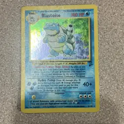 The Pokemon Company Blastoise 017/078 Pokemon GO Holo Rare English HP 170 - Image 1