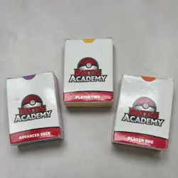 Pokemon Battle Academy – 3 Complete Card Decks (Charizard, Pikachu, Mewtwo) – - Image 2