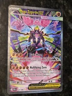 Mega Zygarde EX Special Illustration Rare 120/88 Perfect Order Pokemon - Image 2
