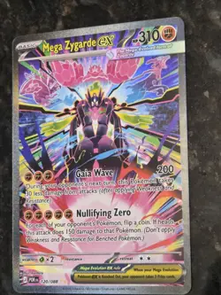 Mega Zygarde EX Special Illustration Rare 120/88 Perfect Order Pokemon - Image 3