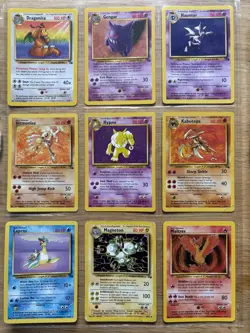 Pokemon WOTC Fossil Set Near Complete Non-Holo Card Bundle - Image 3