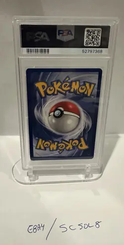 PSA 9 - Pokemon POKEMON CENTER 85/102 - 1st Edition SHADOWLESS BASE SET - MINT - Image 2
