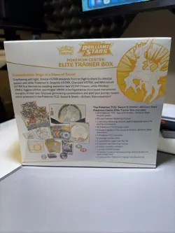 Pokemon Center SWSH Brilliant Stars PC Elite Trainer Box SEALED PC ETB - Image 3