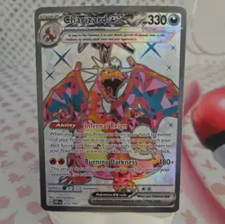 Pokemon TCG - Charizard EX 215/197 - Obsidian Flames - Ultra Rare - Image 1