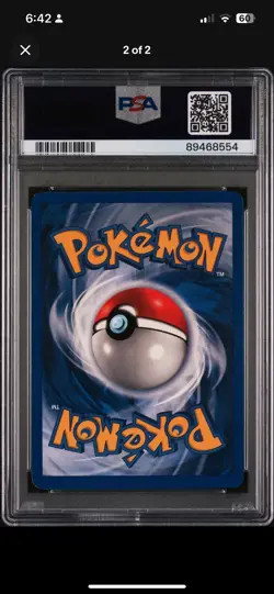 2000 POKEMON GYM HEROES 1ST EDITION #81 LT. SURGE'S PIKACHU PSA 7 - Image 2
