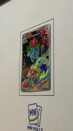 Pokemon Ivysaur 134/132 Me01: Mega Evolution Illustration Rare Full Art Holo - Image 2